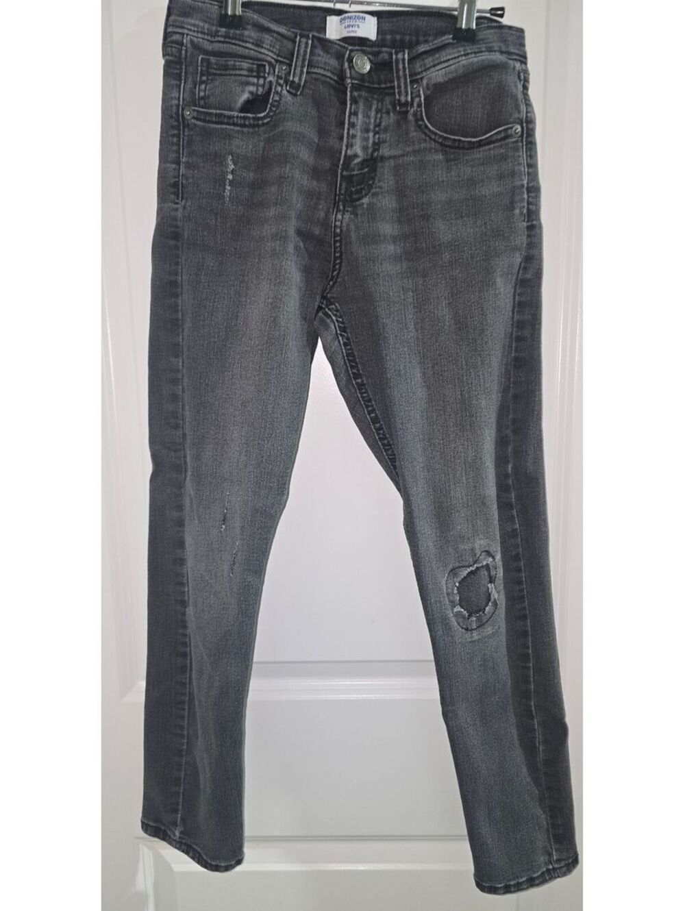 Denizen from Levi's Tapered Fit Black Denim Jeans